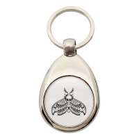 Schlüsselanhänger Totenkopfschwärmer Motte