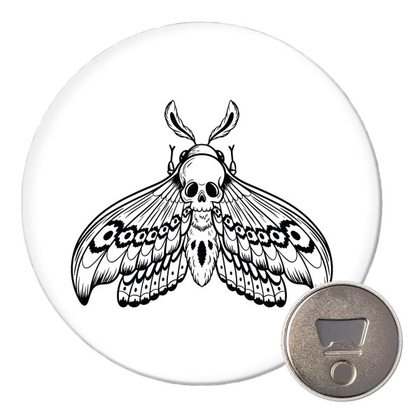 Magnet Totenkopfschwärmer Motte 59mm Kühlschrankmagnet