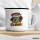 Emaille Tasse Sleep under the stars Zelt 300ml Vintage Emaille Becher