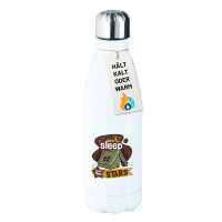 Trinkflasche Sleep under the stars Zelt 500ml Edelstahl...