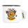 Emaille Tasse Explore the world Kompass 300ml Vintage Emaille Becher