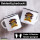 Emaille Tasse let´s go camping Zelt 300ml Vintage Emaille Becher