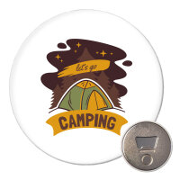 Magnet let´s go camping Zelt 59mm...