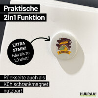 Magnet let´s go camping Zelt 59mm Kühlschrankmagnet