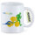 Kaffeetasse Triathlon Schwimmen, Radfahren und Laufen 330ml