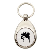 Schlüsselanhänger Klettern Silhouette...