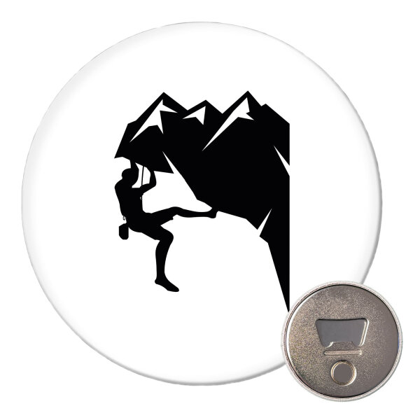 Magnet Klettern Silhouette 59mm Kühlschrankmagnet