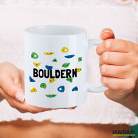 Kaffeetasse Bouldern Kletterwand 330ml