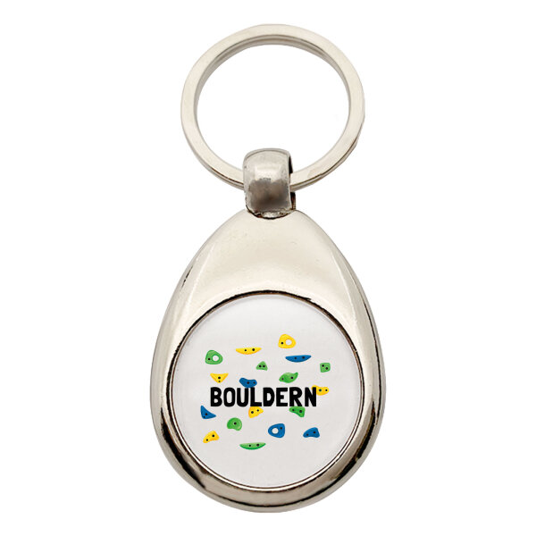 Schlüsselanhänger Bouldern Kletterwand Schlüsselring