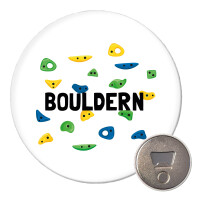 Magnet Bouldern Kletterwand 59mm Kühlschrankmagnet