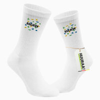 Unisex Socken Bouldern Kletterwand Größe 37/46 White Motiv Tennissocken