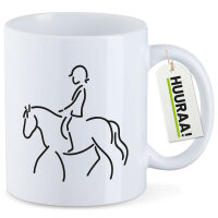 Kaffeetasse Reiten Pferd 330ml