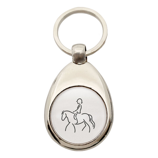Schlüsselanhänger Reiten Pferd