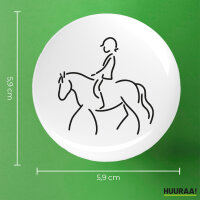 Button Reiten Pferd
