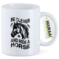 Kaffeetasse ride a horse Pferd 330ml