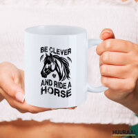 Kaffeetasse ride a horse Pferd 330ml