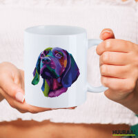 Kaffeetasse Labrador Colorful 330ml