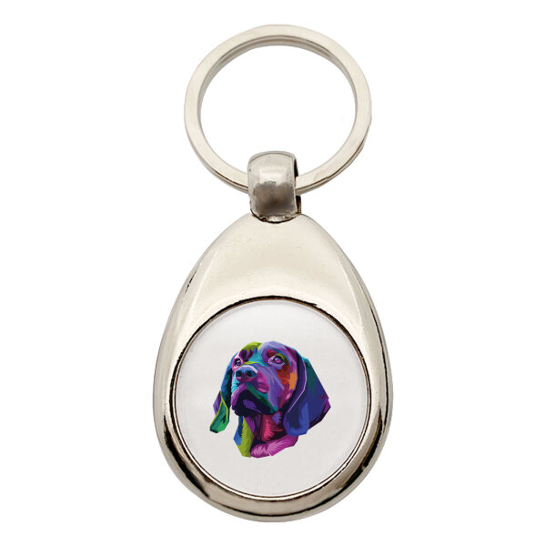 Schlüsselanhänger Labrador Colorful