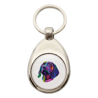 Schlüsselanhänger Labrador Colorful
