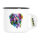 Emaille Tasse Golden Retriever Colorful 300ml Vintage Emaille Becher