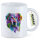 Kaffeetasse Golden Retriever Colorful 330ml