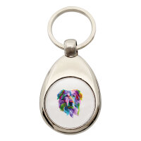 Schlüsselanhänger Golden Retriever Colorful