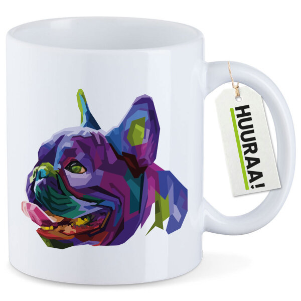 Kaffeetasse Mops Colorful 330ml