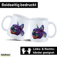 Kaffeetasse Mops Colorful 330ml