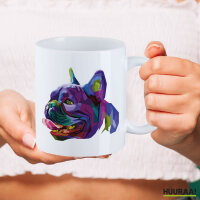 Kaffeetasse Mops Colorful 330ml