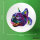 Button Mops Colorful rund
