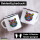 Emaille Tasse Tiger Kopf Colorful 300ml Vintage Emaille Becher