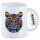 Kaffeetasse Tiger Kopf Colorful 330ml