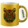 Glitzertasse Tiger Kopf Colorful 330ml