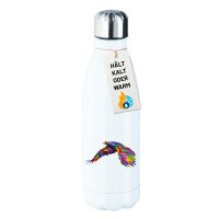 Trinkflasche Adler Colorful 500ml Edelstahl Wasserflasche