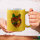 Glitzertasse Wolf Colorful 330ml