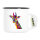 Emaille Tasse Giraffe Colorful 300ml Vintage Emaille Becher