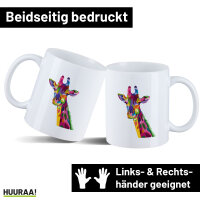 Kaffeetasse Giraffe Colorful 330ml