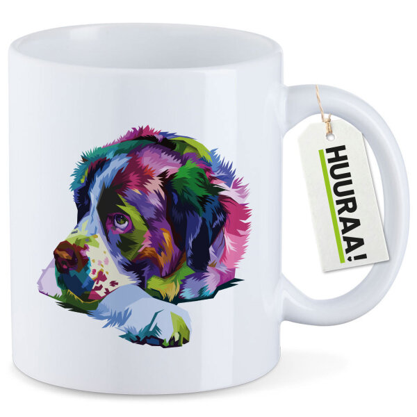 Kaffeetasse Bernhardiner Colorful 330ml
