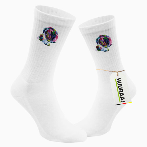 Unisex Socken Bernhardiner Colorful Baumwolle