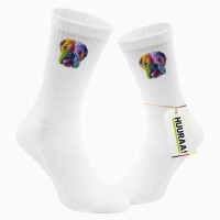 Unisex Socken Englische Bulldogge Colorful Baumwolle