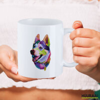 Kaffeetasse Husky Colorful 330ml
