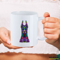 Kaffeetasse Doberman Colorful 330ml
