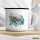 Emaille Tasse Wasserschildkröte Colorful 300ml Vintage Emaille Becher