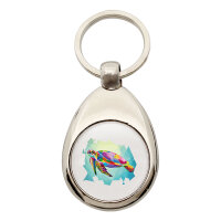 Schlüsselanhänger Wasserschildkröte Colorful