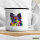 Emaille Tasse Chihuahua Colorful 300ml Vintage Emaille Becher