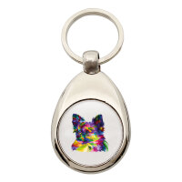 Schlüsselanhänger Chihuahua Colorful