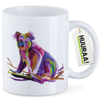 Kaffeetasse Koala Colorful 330ml