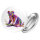 Button Koala Colorful rund