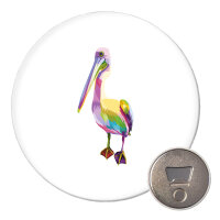 Magnet Pelikan Colorful 59mm Kühlschrankmagnet...