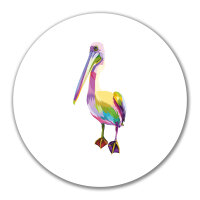 Aufkleber Pelikan Colorful 10cm